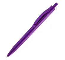 Ручка шариковая IGLA COLOR, пластиковая, фиолетовая