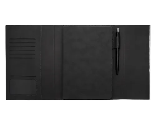 Ежедневник в суперобложке Country Galaxy Nuba A5+, черный, недатированный, в твердой обложке
