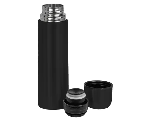 Термос вакуумный стальной Optimus  двухстеночный 500 мл, черный