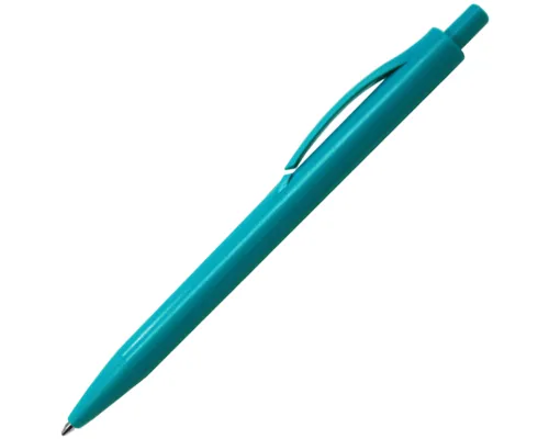 Ручка шариковая Хит, пластиковая, бирюзовая, pantone 3135 С Ручка шариковая Хит, пластиковая, бирюзовая, pantone 3135 С