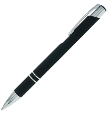 Ручка шариковая Legend Soft Touch, черная