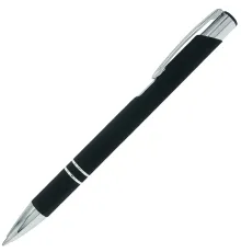 Ручка шариковая Legend Soft Touch, черная
