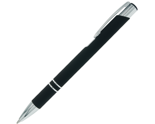 Ручка шариковая Legend Soft Touch, черная Ручка шариковая Legend Soft Touch, черная