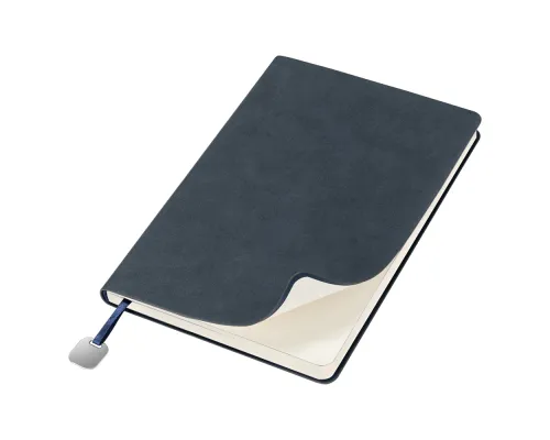 Ежедневник Flexy Nuba А5, темно-синий, недатированный, в гибкой обложке