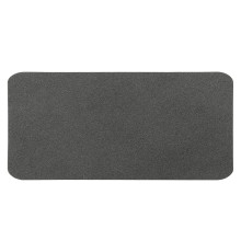 Шеврон Rectangle NUBA размер 60*30 мм, темно-серый, со скругленными углами