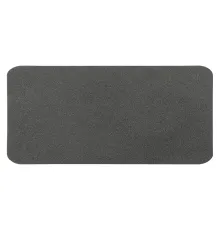 Шеврон Rectangle NUBA размер 60*30 мм, темно-серый, со скругленными углами