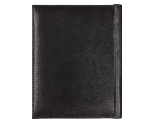 Суперобложка из натуральной кожи Universal leather размер А5+ , черная Суперобложка из натуральной кожи Universal leather размер А5+ , черная