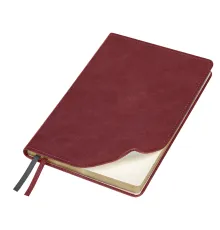 Ежедневник Urban Elegiya Ausone A5, бордовый с золотистым, недатированный, в полугибкой обложке