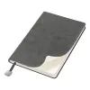 Ежедневник Flexy Nuba А5, темно-серый, недатированный, в гибкой обложке
