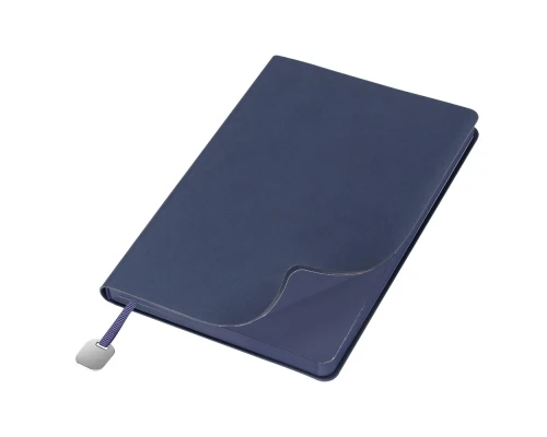 Ежедневник Flexy Latte Soft Touch Dark Blue Edition Color А5, темно-синий/темно-синий, недатированный, в гибкой обложке