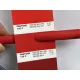 Ручка шариковая IGLA SOFT, пластиковая, софт-тач, красная