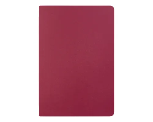 Ежедневник Flexy Velours de soie  А5, бордовый, недатированный, в гибкой обложке