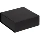 Подарочная коробка, размер 25*21*8,5 см, Solution Prestige Linen с магнитным клапаном, черная,