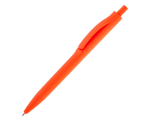 Ручка шариковая IGLA SOFT, пластиковая, софт-тач, оранжевая Ручка шариковая IGLA SOFT, пластиковая, софт-тач, оранжевая
