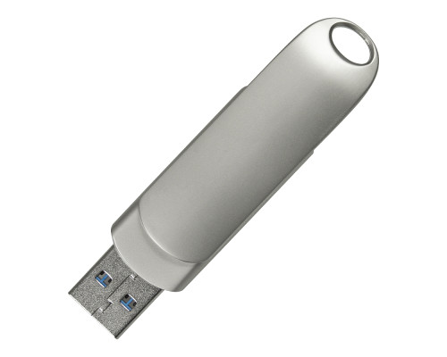 Флеш накопитель USB 3.0 + TYPE C Cupertino, металл, серебристый матовый, 32 GB Флеш накопитель USB 3.0 + TYPE C Cupertino, металл, серебристый матовый, 32 GB