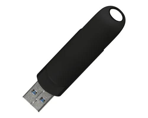 Флеш накопитель USB 3.0 + TYPE C Cupertino, металл, черный матовый, 32 GB Флеш накопитель USB 3.0 + TYPE C Cupertino, металл, черный матовый, 32 GB