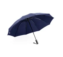 Зонт складной автоматический с плавным закрытием Forest Sunderland Reverse, диаметр 117 см, 10 панелей, без подарочной коробки, темно-синий