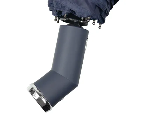 Зонт складной автоматический, Forest Lotus Flashlight, диаметр 100 см, радиус 23 дюйма, 9 панелей, в подарочной коробке, темно-синий