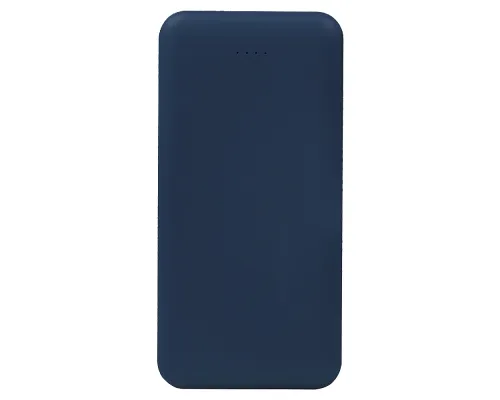Внешний аккумулятор (powerbank) «Amper», 10 000 mAH, 5V 2.0 A, темно-синий
