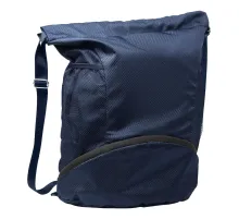 Рюкзак нейлоновый Trieste, темно-синий, размер 42*45*16 см