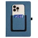 Ежедневник Smart Wallet Cambric A5, синий, недатированный, в твердой обложке с поролоном