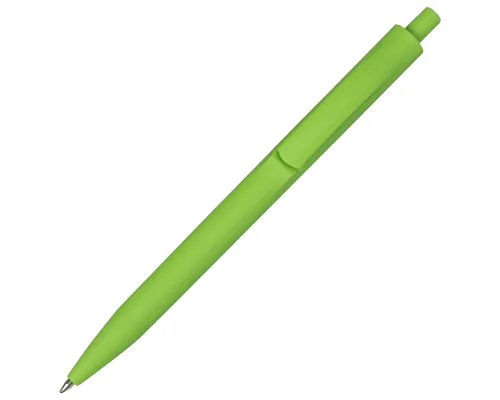 Ручка шариковая IGLA SOFT, пластиковая, софт-тач, зеленая