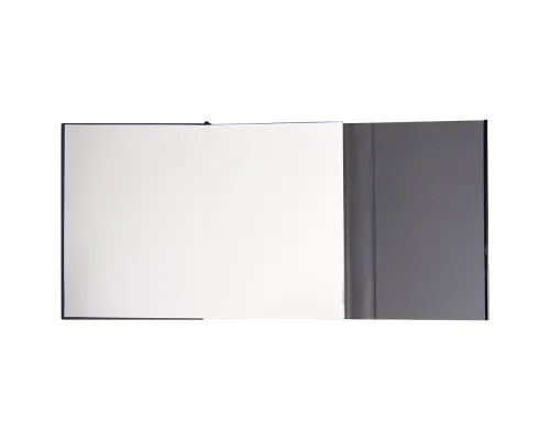 Ежедневник Alfa Bird line Nuba A5, темно-серый,  недатированный, в твердой обложке с магнитным клапаном и металлическим элементом, с тисненными линиями