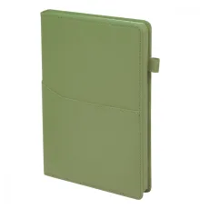 Ежедневник Smart Asti Linen А5, оливковый, недатированный, в твердой обложке с поролоном