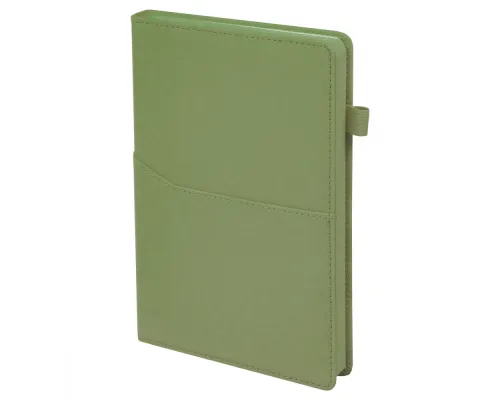 Ежедневник Smart Asti Linen А5, оливковый, недатированный, в твердой обложке с поролоном