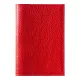 Обложка для паспорта Leather Sky Flotter Trend из натуральной кожи, красная