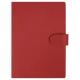 Блокнот А5 Tasmania, в твердой обложке с шариковой ручкой и стикерами, блок в линейку, красный