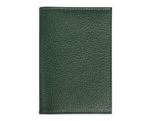 Обложка для паспорта Leather Sky Flotter Trend из натуральной кожи, зеленая