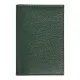 Обложка для паспорта Leather Sky Flotter Trend из натуральной кожи, зеленая
