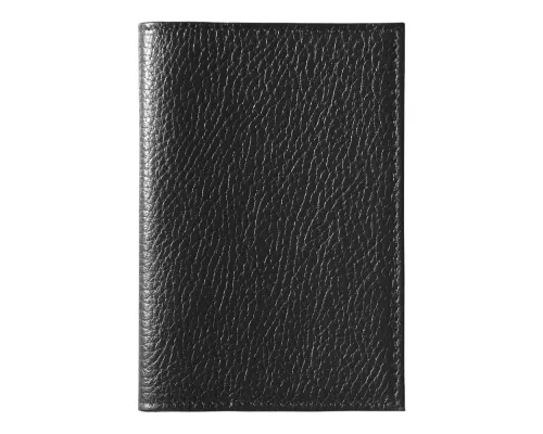 Обложка для автодокументов Leather Sky Flotter Sun из натуральной кожи, черная