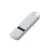 Флеш накопитель USB 2.0 Memo 16GB, пластик Софт Тач, белый/белый
