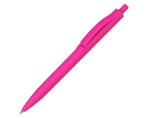 Ручка шариковая IGLA SOFT, пластиковая, софт-тач, розова