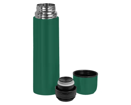 Термос вакуумный стальной Optimus  двухстеночный 500 мл, зеленый