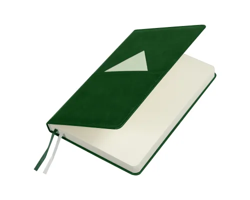Ежедневник Smart Philadelphia Columbus А5, зеленый, недатированный, в твердой обложке с поролоном