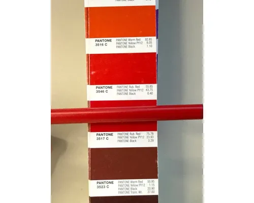 Ручка шариковая и вечный карандаш ETERNITY, металлическая, красная, матовая