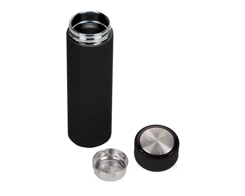 Термос Traveler вакуумный, стальной, 500 мл, матовый, черный