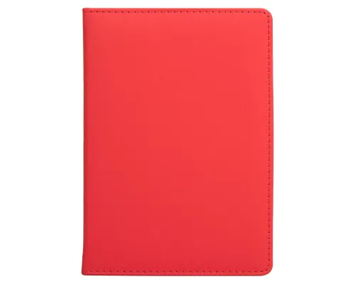 Ежедневник City Soft Touch Latte А5, недатированный, в твердой обложке с поролоном, красный