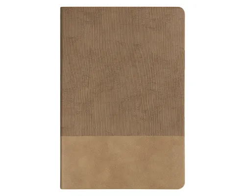 Ежедневник Flexy Sagrada Velvet Blueprint A5, коричневый, недатированный, в гибкой обложке