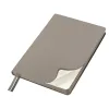 Ежедневник Flexy Velours de soie  А5, серый, недатированный, в гибкой обложке
