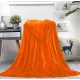 Плед мягкий флисовый Super Soft  Comfort Travel, 125*170 см, оранжевый