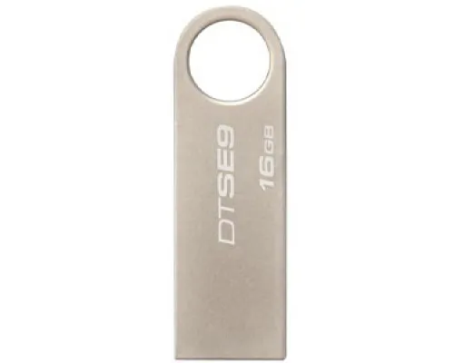 Флеш накопитель USB 2.0 Kingston DataTraveler SE9 16GB, металл, серебристый Флеш накопитель USB 2.0 Kingston DataTraveler SE9 16GB, металл, серебристый