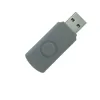 Корпус для флеш накопителя Twister 16GB, пластик Софт Тач, серый