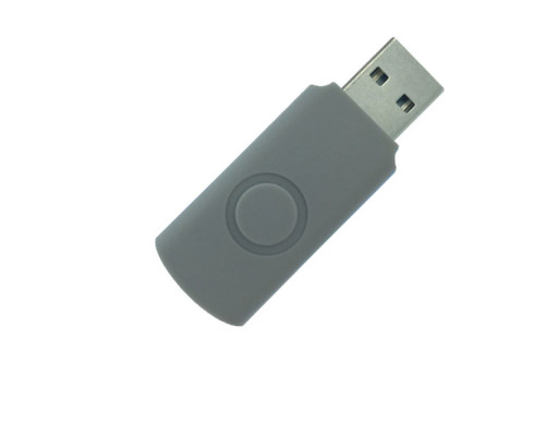 Корпус для флеш накопителя Twister 16GB, пластик Софт Тач, серый Корпус для флеш накопителя Twister 16GB, пластик Софт Тач, серый