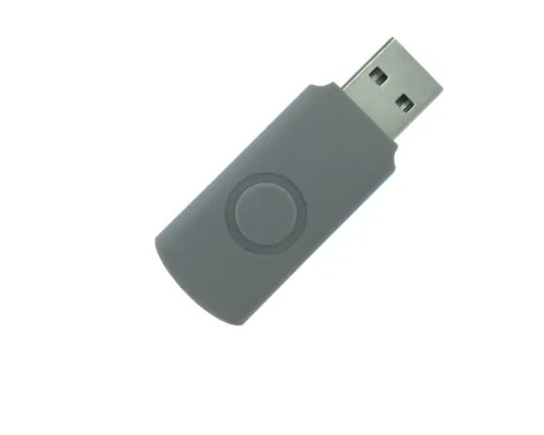 Корпус для флеш накопителя Twister 16GB, пластик Софт Тач, серый Корпус для флеш накопителя Twister 16GB, пластик Софт Тач, серый