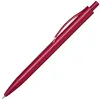 Ручка шариковая Хит, пластиковая, красная, pantone 207 С