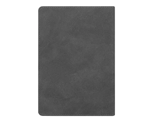 Ежедневник Flexy Tenero Suede A5, серый, недатированный, в гибкой обложке с петлей для ручки Ежедневник Flexy Tenero Suede A5, серый, недатированный, в гибкой обложке с петлей для ручки